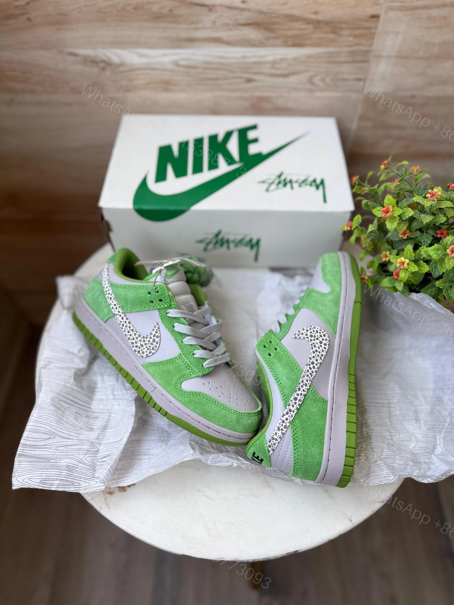 View 2 of FIRST COPY Nike SB Dunk Chlorophyll 2025