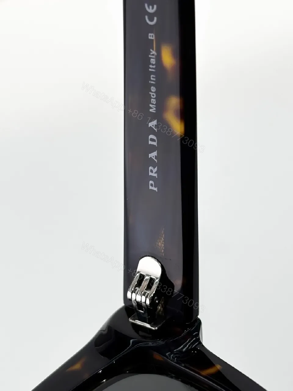 View 2 of Tortoise Shell Rounded-Square Sunglasses with Gradient Lenses