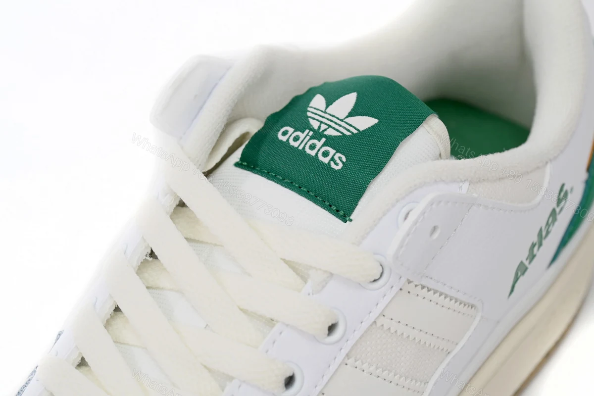 View 9 of Atmos x adidas Forum Low White Gree HQ6996