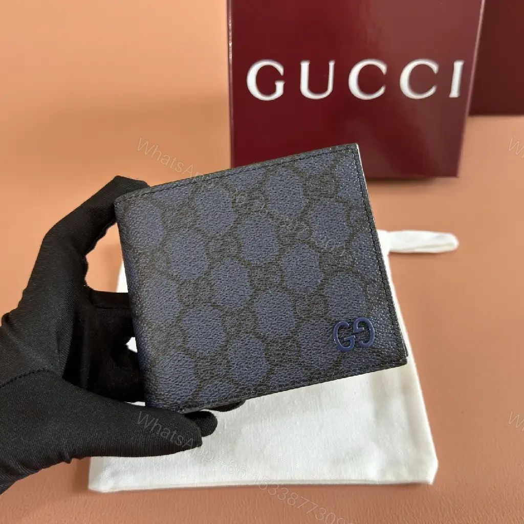 View 2 of Charcoal Canvas Bi-Fold Wallet: Chic, Durable, Minimalist Style