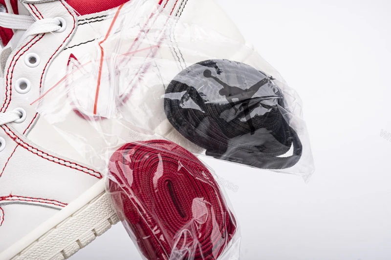 View 10 of Air Jordan 1 Retro High Phantom Gym Red 555088-160