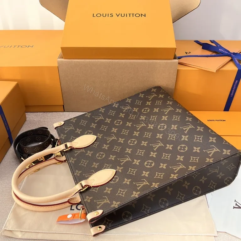 View 8 of Iconic Monogram Tote â€” Timeless Luxury, All-Season Style