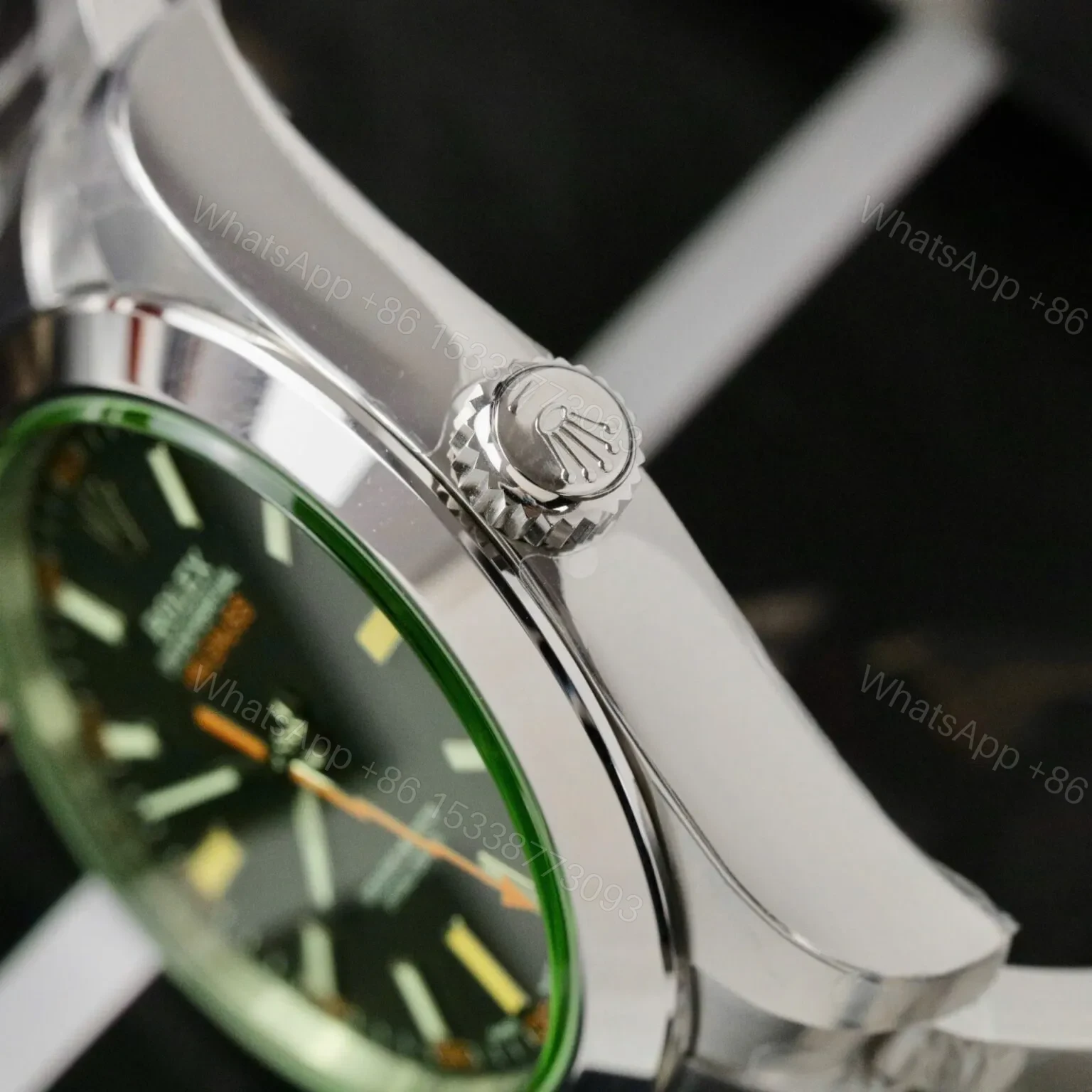 View 8 of Replica Rolex Milgauss Black Dial 116400GV
