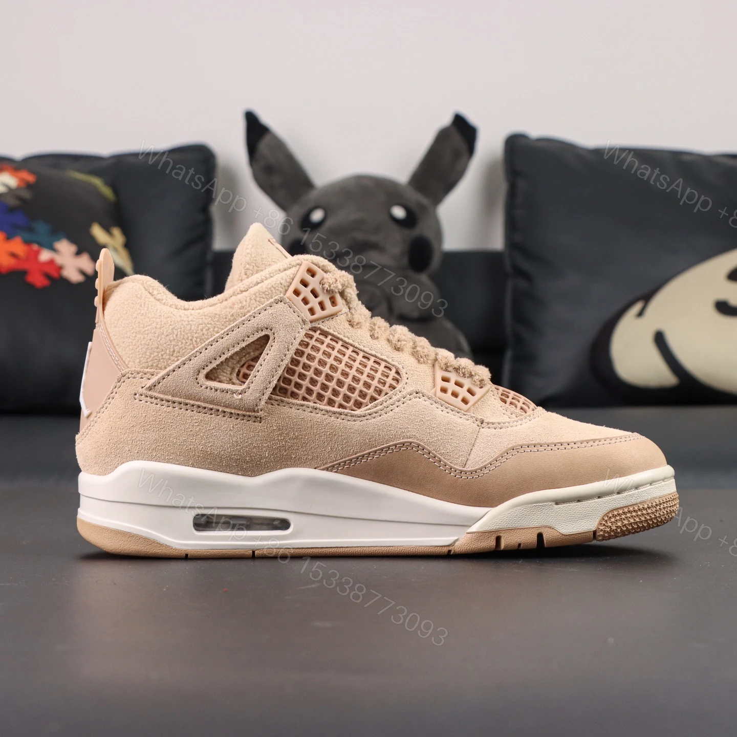 View 2 of Air Jordan 4 Retro Cozy Girl Reps