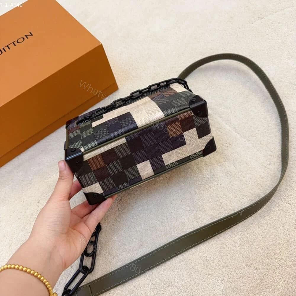View 4 of Louis Vuitton Mini Soft Trunk Green 20Cm M24581