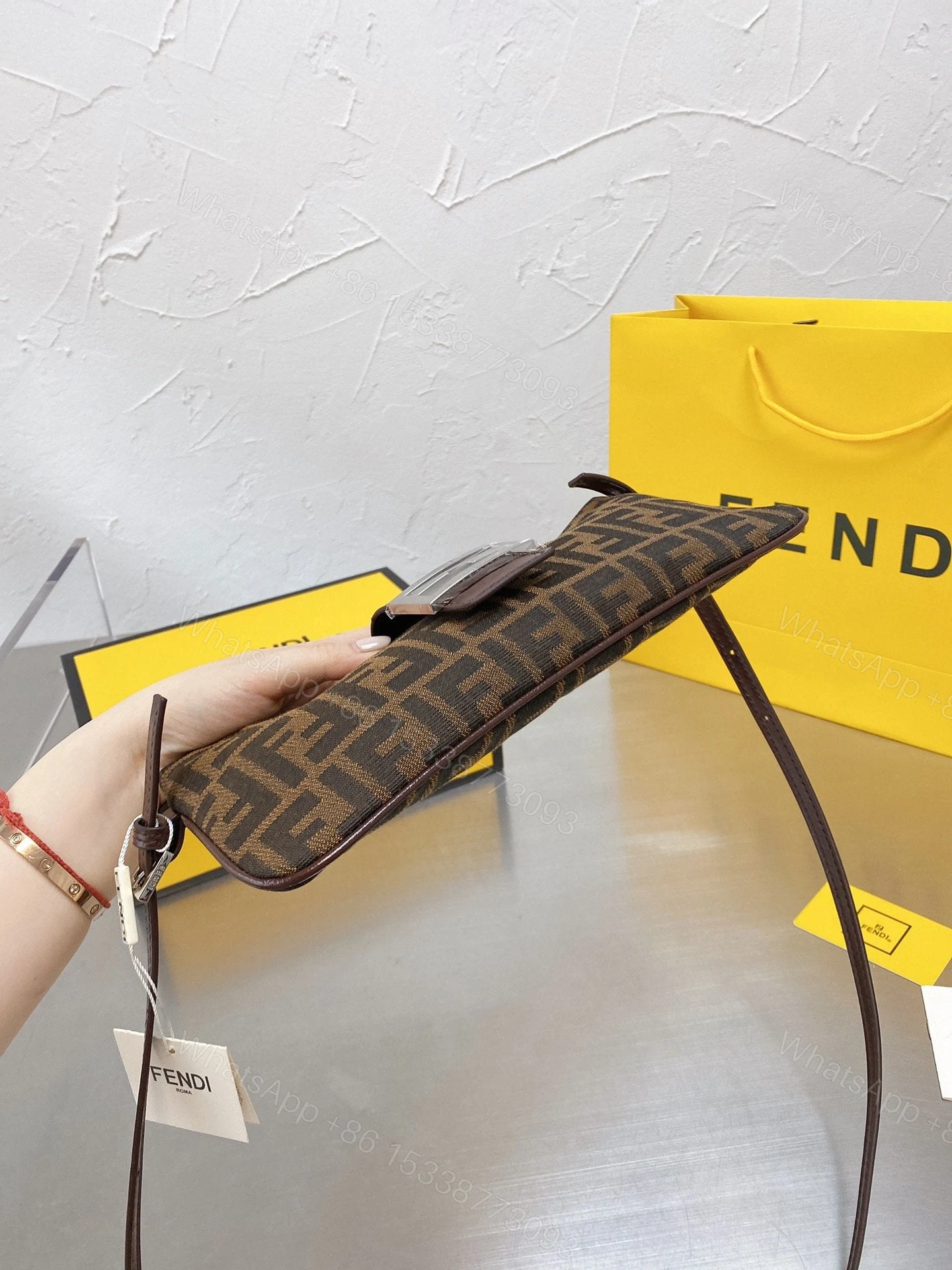 View 5 of Fendi Pre-Owned 1990-2000s Baguette shoulder bag