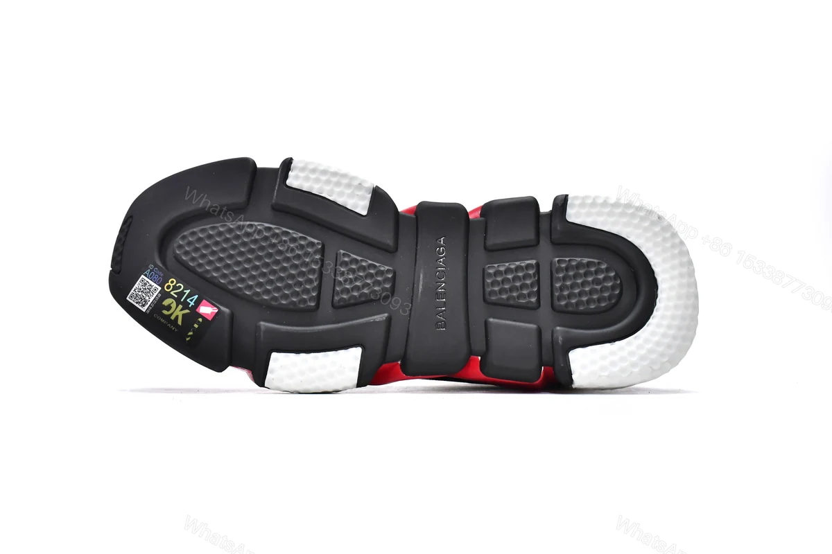 View 7 of Balenciaga Speed Trainer Black Red