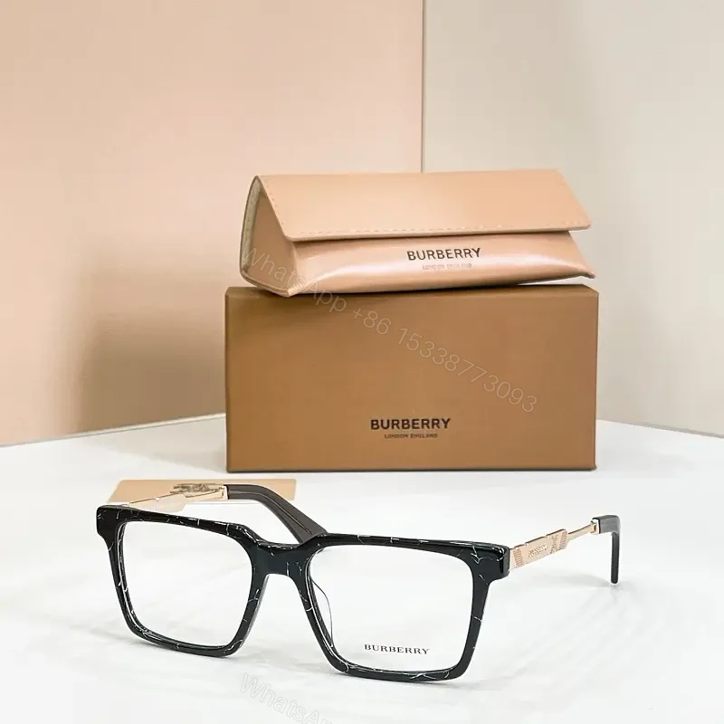 Black Cracked-Pattern Full-Rrim Eyeglasses with Pale Pink Temples, Bold Oversized Rectangular Style — view 1