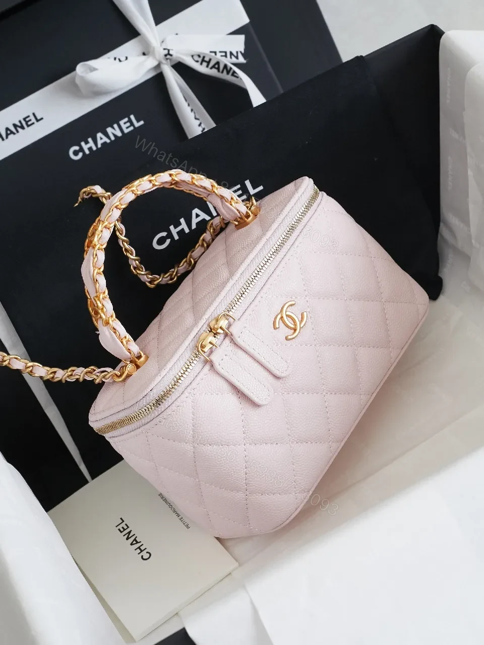 View 9 of Soft Blush Quilted Crossbody: Luxe Everyday Elevation Bag