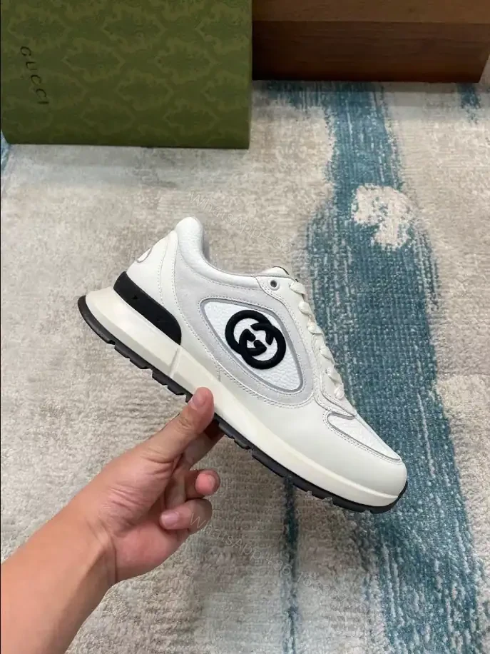 View 2 of GUCCI MEN’S LEATHER SNEAKER – GC201