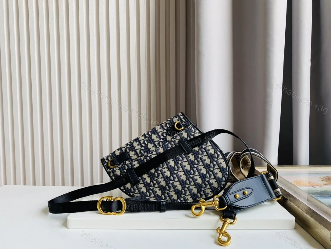 View 7 of Dior Saddle Belt Bag Oblique