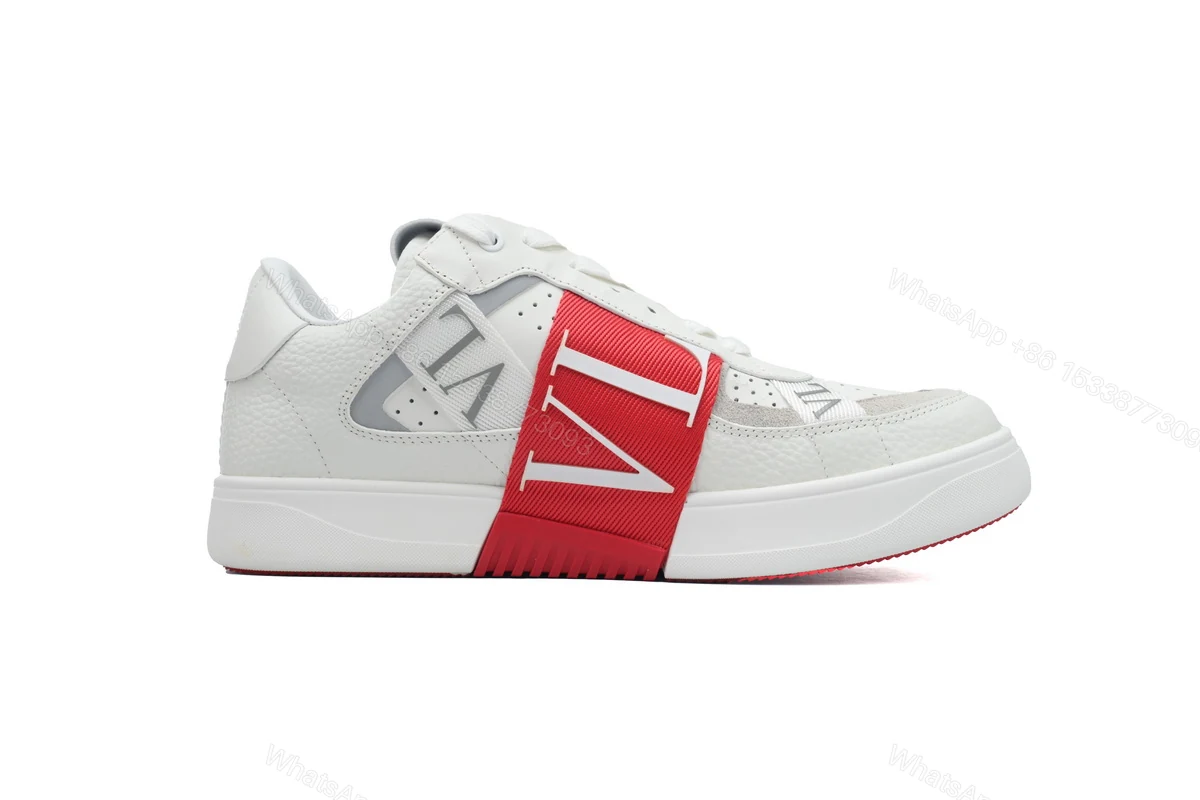 View 5 of Valentino Garavani VL7N Low Sneakers White Red