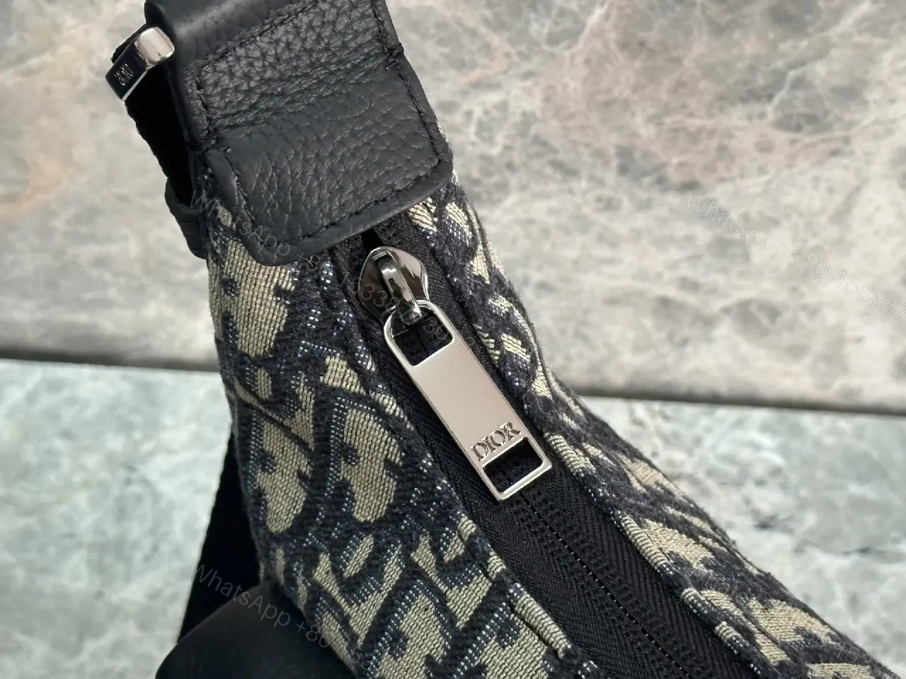 View 6 of Bold Monochrome Pattern Belt Bag: Luxury Everyday Utility