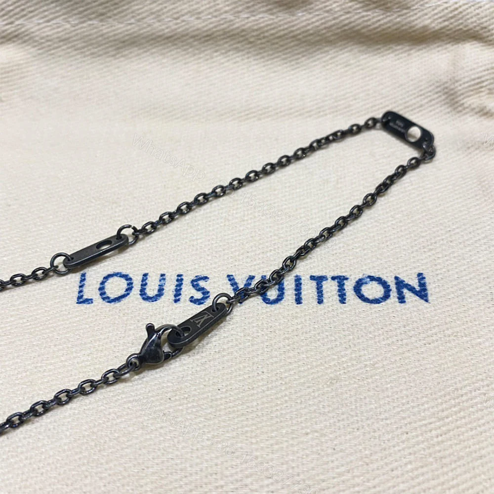 View 5 of LV Initiales Pendant Necklace