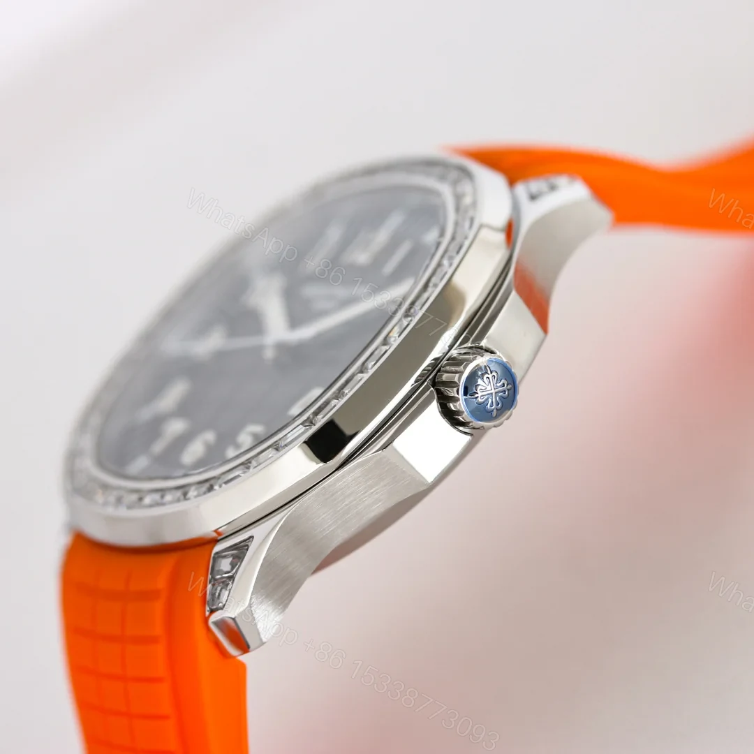 View 4 of Patek Philippe Aquanaut Full Diamond Watch 38.8mm GR Factory Premium Edition GR-PP-R68-AQUANAUT-388-DIAMOND