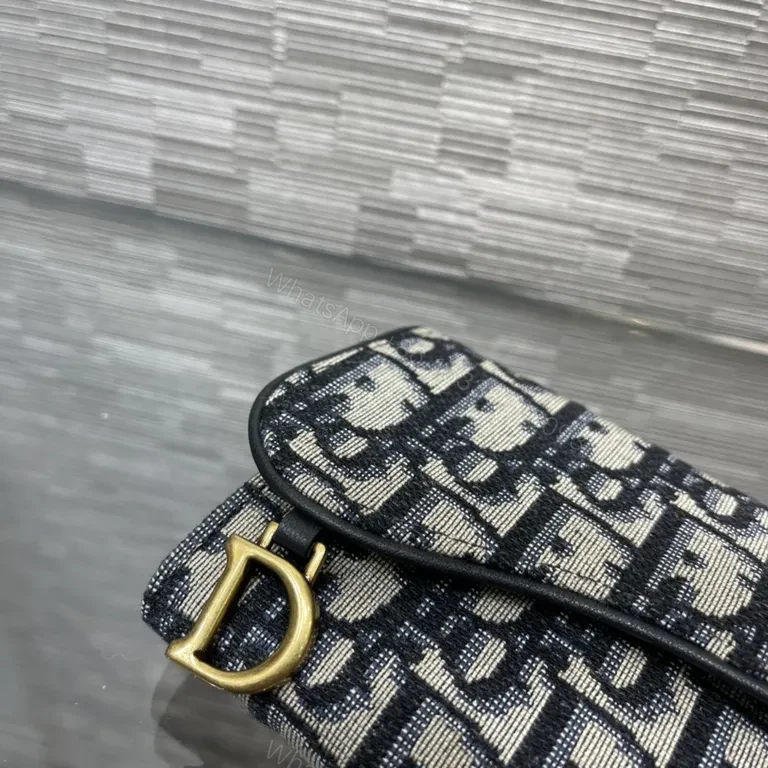 View 7 of Chic Monogram Wallet: Dior-Inspired, Compact Luxury