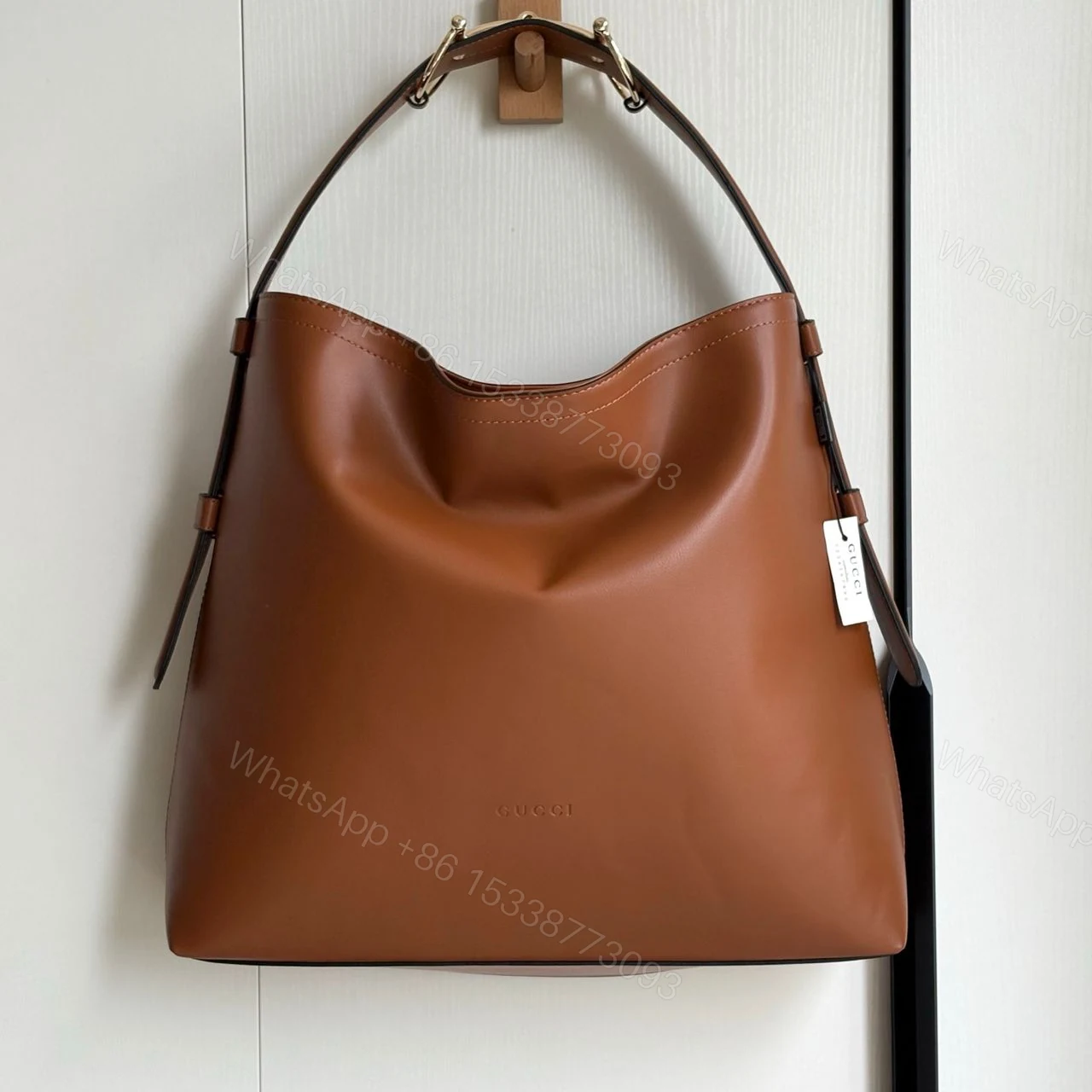 View 2 of GUCCI BEATRIX LARGE TOTE BAG BROWN