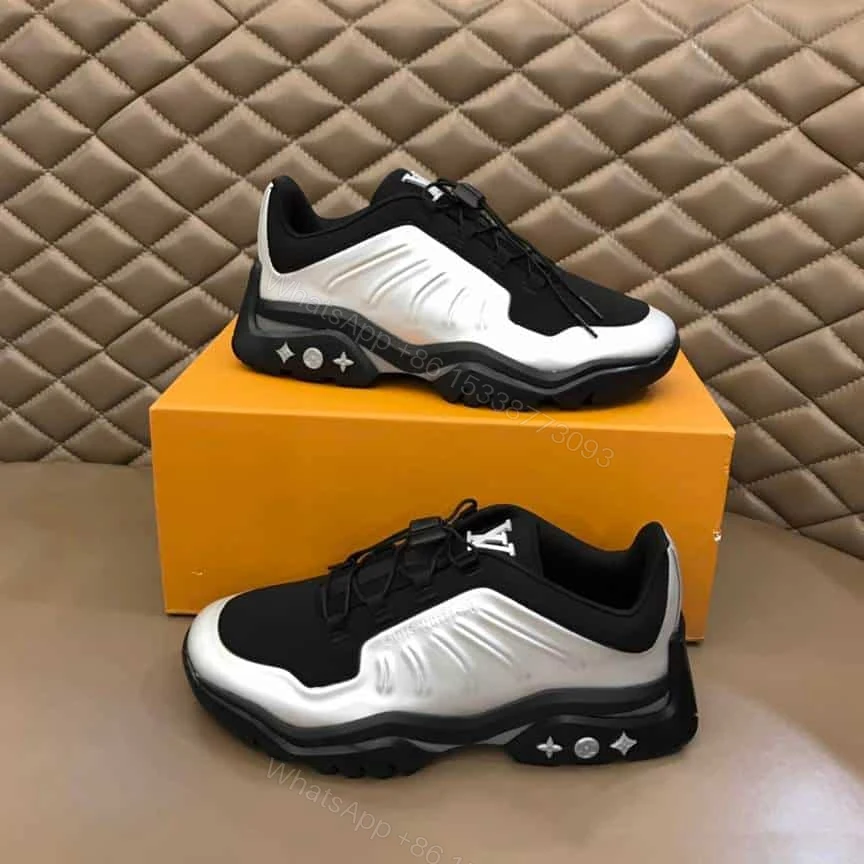 View 9 of Louis Vuitton Millenium Sneakers In Sliver – Lsvt279