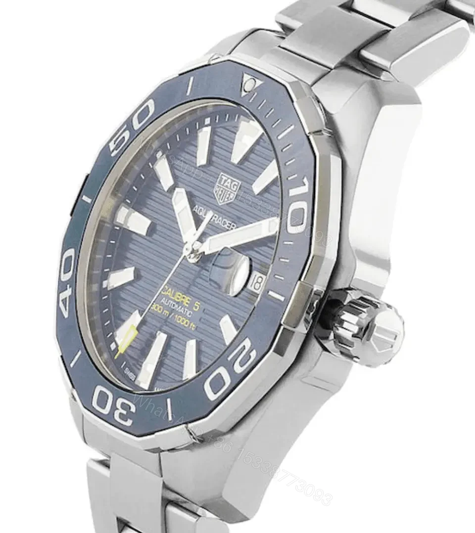 View 15 of Tag Heuer Aquaracer CALIBRE 5 Replica 43MM CERAMIC BEZEL MENS WATCH