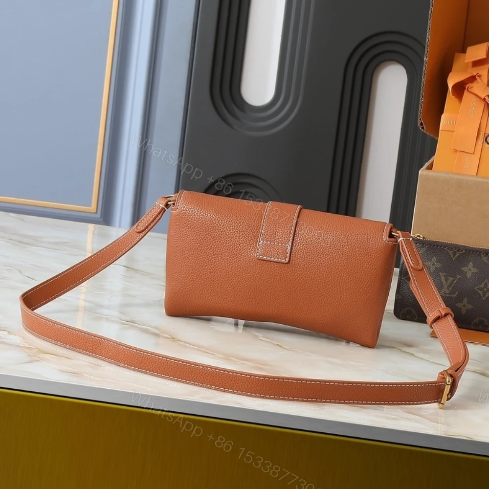 View 3 of Louis Vuitton Low Key Cognac Brown 22Cm M12147