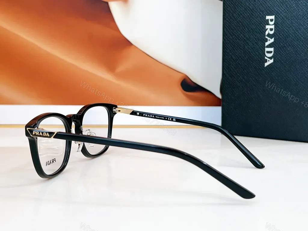 View 2 of Transparent-Frame Prada Eyeglasses: Ultra-Refined Everyday Clarity