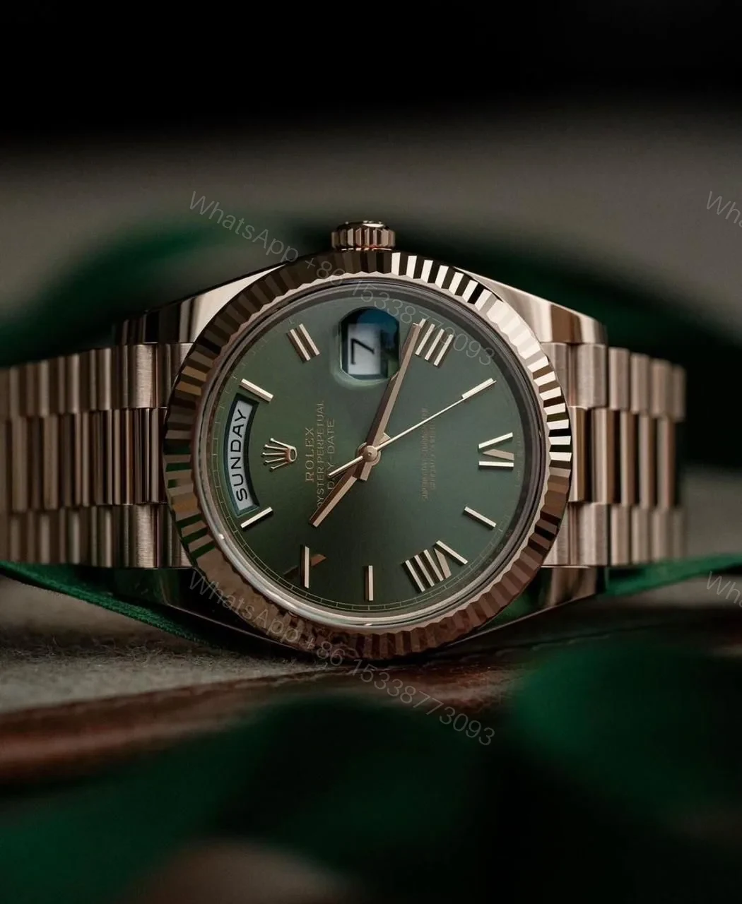 View 3 of Rolex DateJust Green Ombre