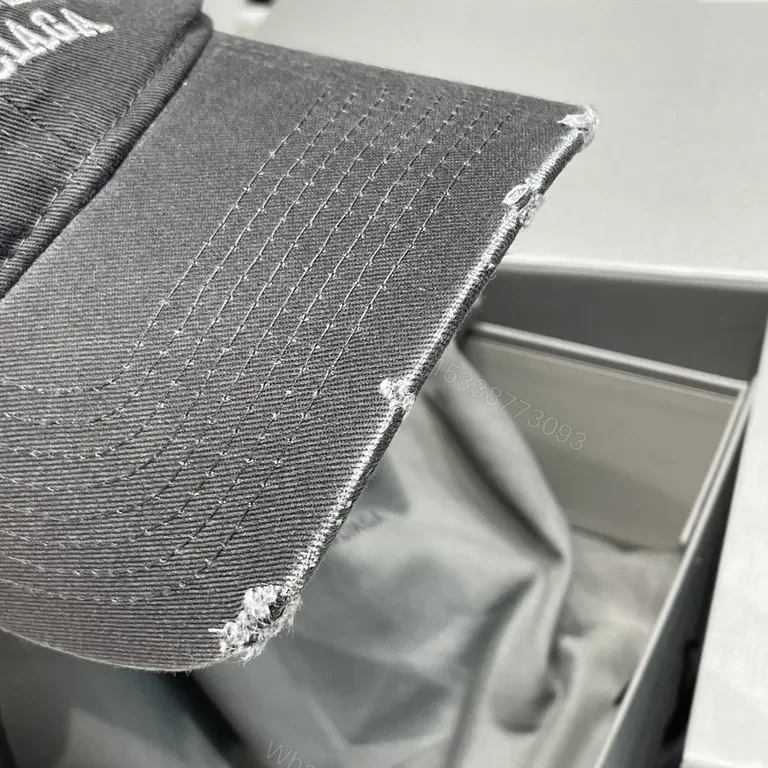 View 5 of Paris-Balenciaga Logo Cap: City-Chic Comfort Cap