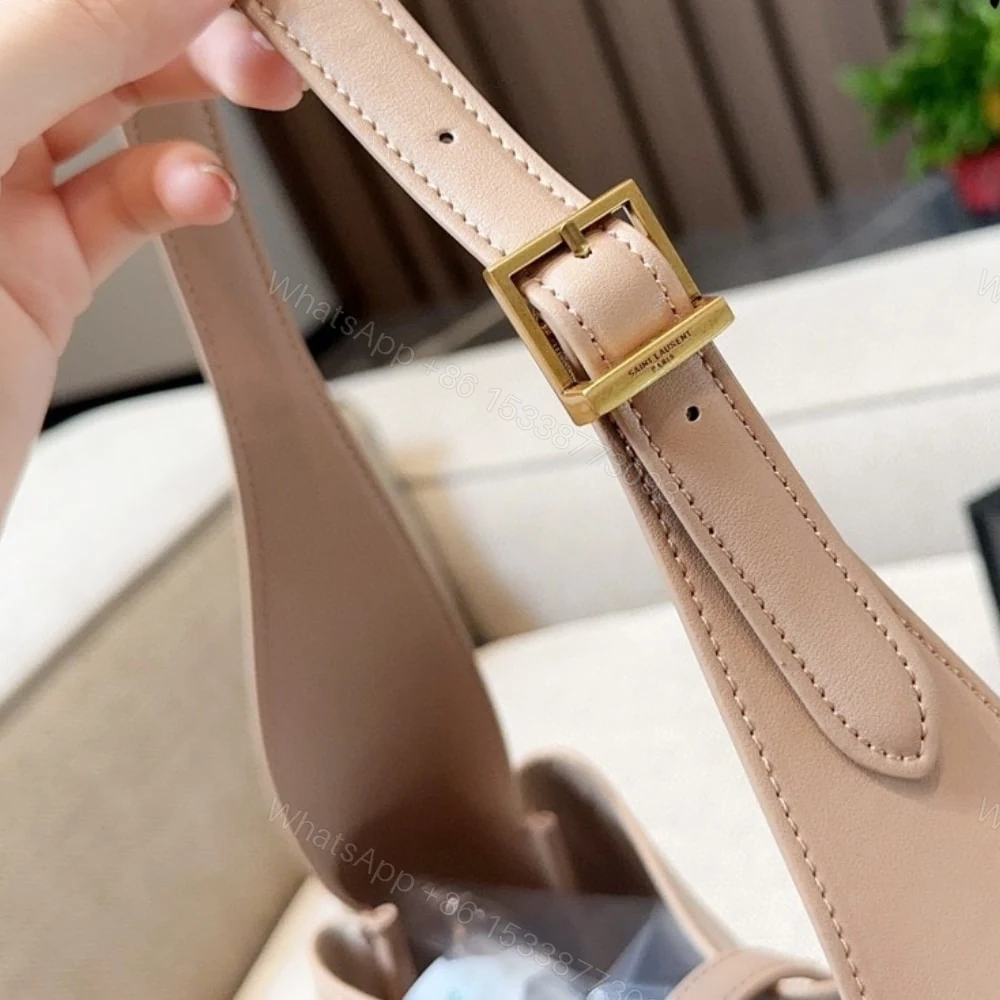 View 4 of Saint Laurent Le 5 À 7 Supple Small In Grained Rose 24Cm