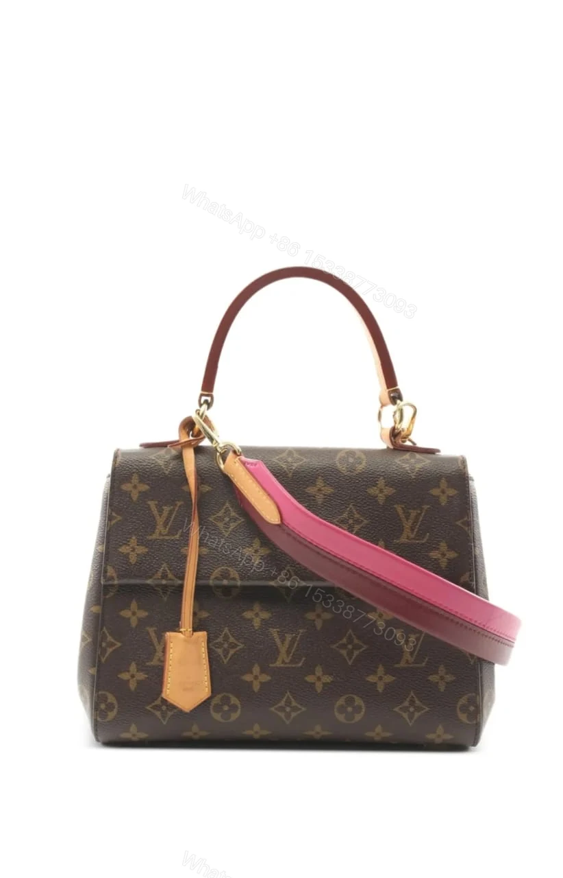 LV Pink Strap Handbag Super Copy — view 1