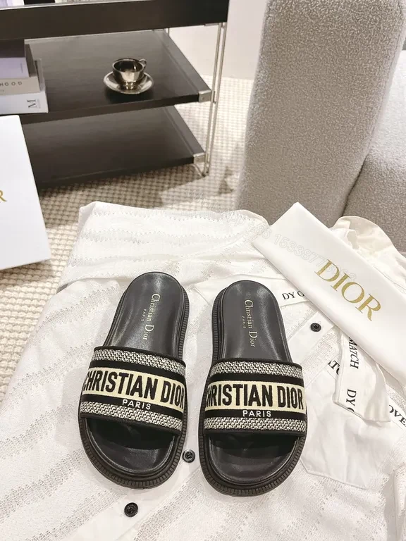 Chic Dior-Inspired Slide Sandals â€“ All-Day Comfort — view 1