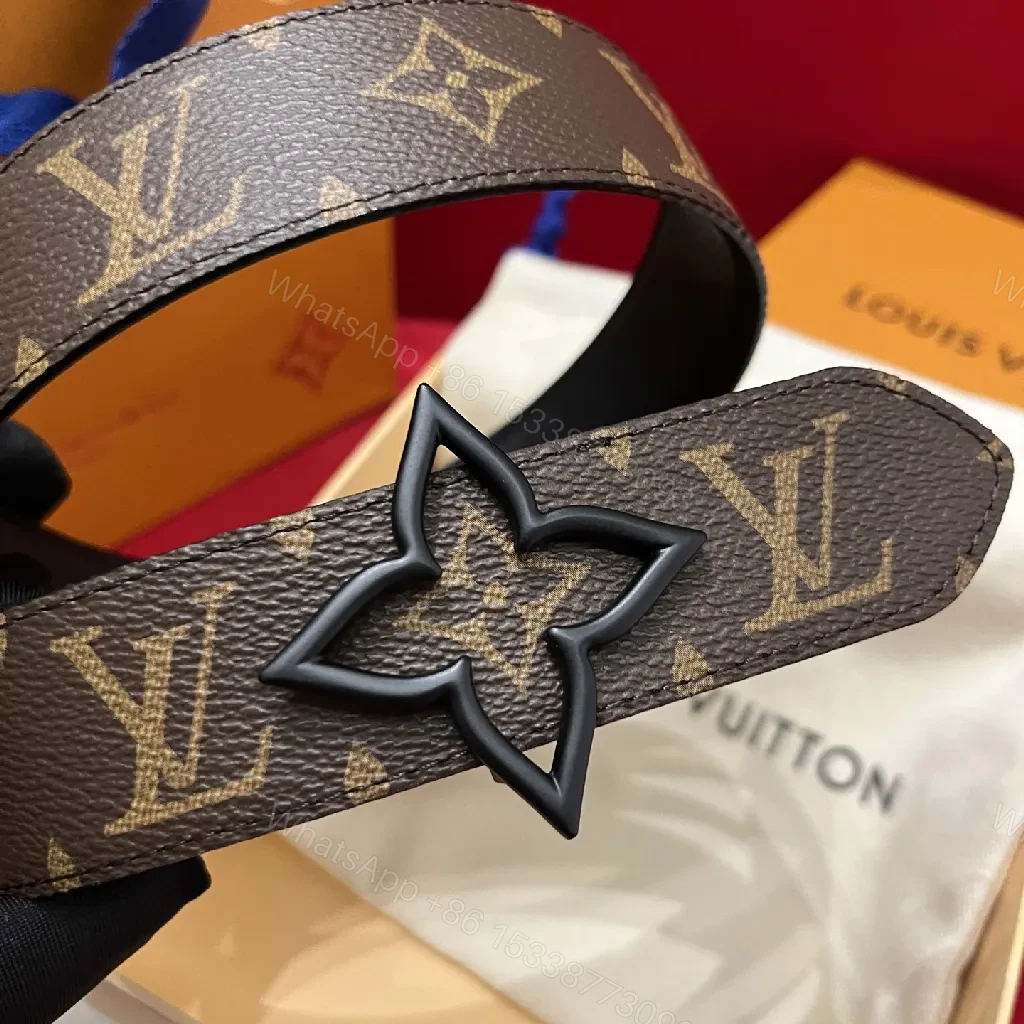 View 5 of Monogram Canvas Belt - Ultra Luxe, Premium Hardware, Everyday