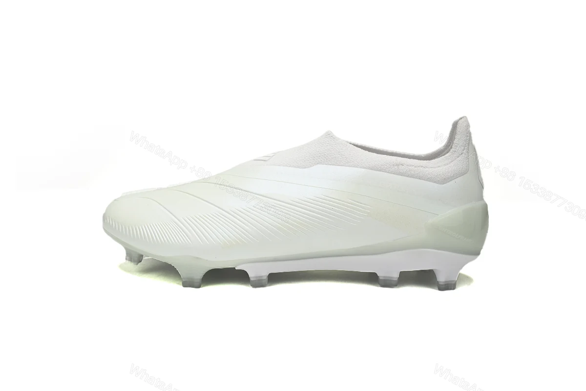 View 9 of Adidas Predator Mutator 20.1 Low All White IG18029 (Laceless)