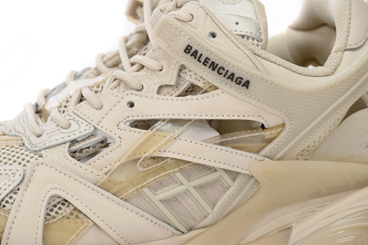 View 8 of Balenciaga Track 2 Sneaker Khaki 568614 W2GN3 9710