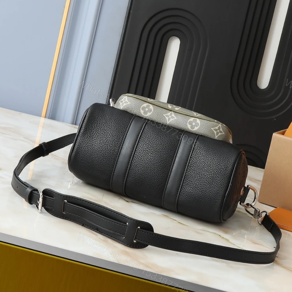 View 5 of Louis Vuitton Keepall Bandoulière 25 Bag Black 25Cm