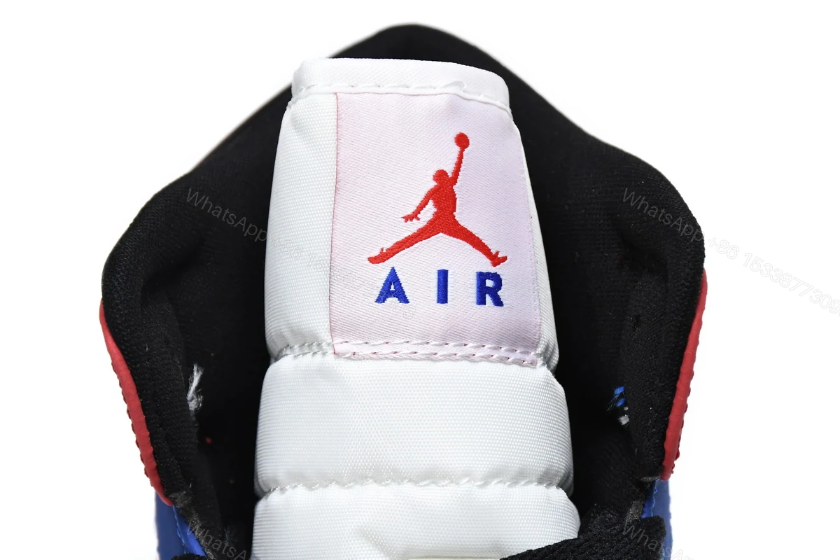 View 5 of Air Jordan 1 Mid Multi-Color Swoosh 852542-146