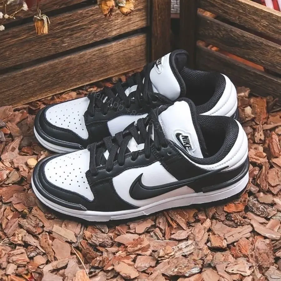NIKE DUNK LOW TWIST”PANDA” — view 1