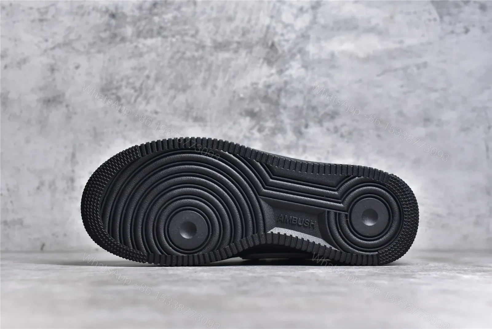 View 8 of AMBUSH x NK Air Force 1 Low Black Reps