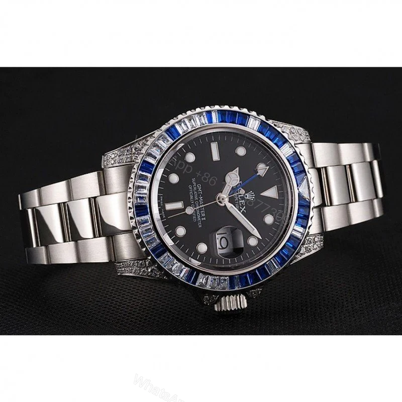 View 4 of Superclone Rolex GMT-Master II Black Dial 1453747