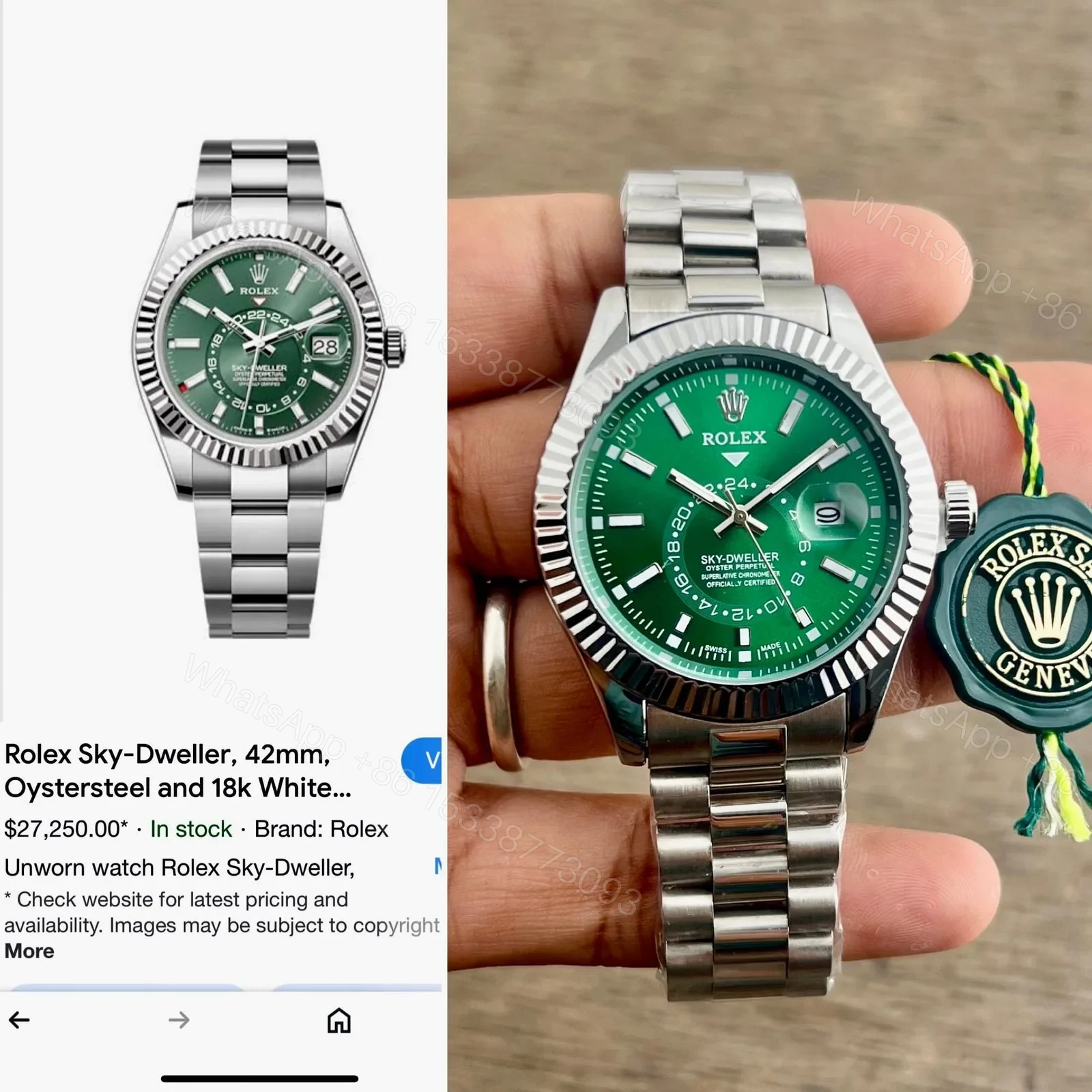 View 5 of Rolex Sky-Dweller Premium – Multi Colours