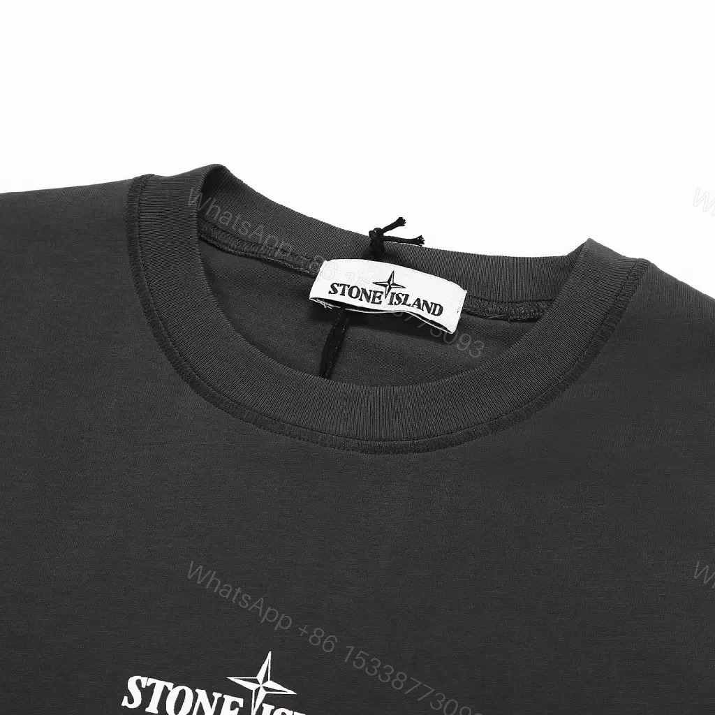 View 5 of Minimalist Graphic Tee: Premium Cotton, Subtle Logo, Modern Fit