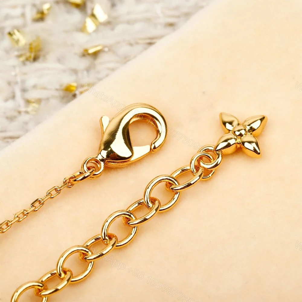 View 5 of LV Flowergram Strass Necklace