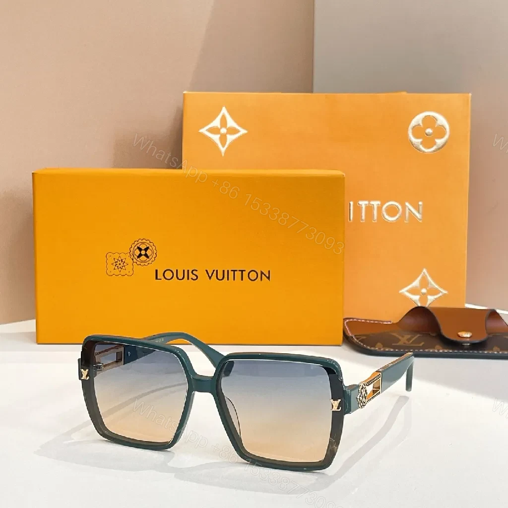 View 7 of Lux Black Acetate Sunglasses: Modern Square Polarized