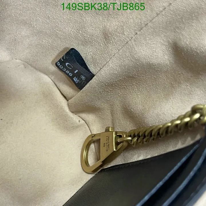 View 11 of Gucci Red Matelassé Leather Mini Bucket Bag 575163