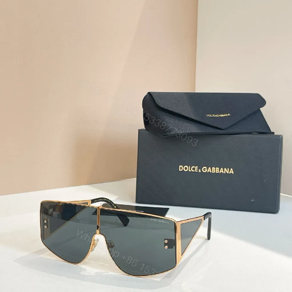 View 2 of Oversized Shield Sunglasses: Gradient Brown Lenses, Tortoise Gold