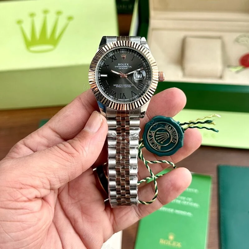 View 3 of Rolex Datejust Prestige Grey 41mm Quartz