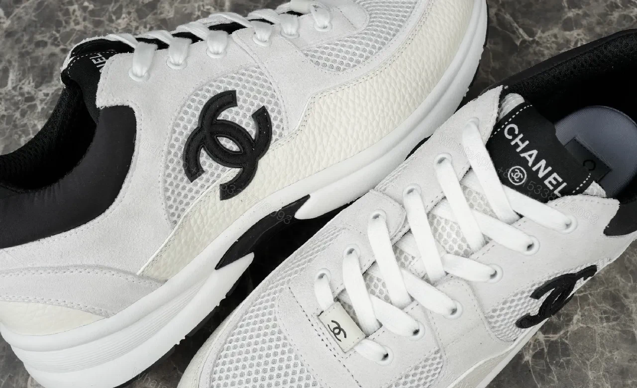 View 3 of Sleek Mesh Sneaker, Leather Accents, Luxe Signature Comfort