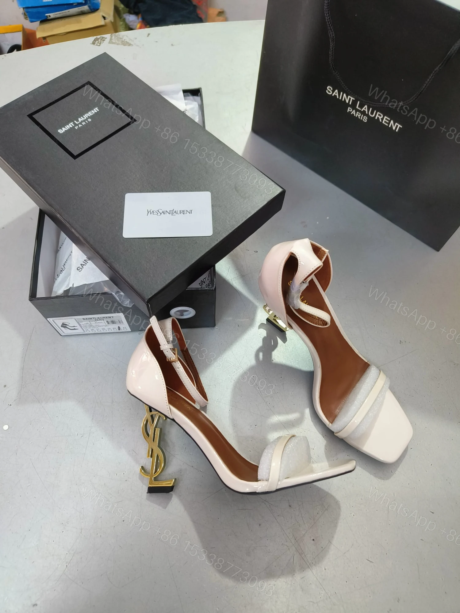 View 5 of BUY YSL TRENDY HIGH-HEEL STYLISH SANDALS FOR WOMEN