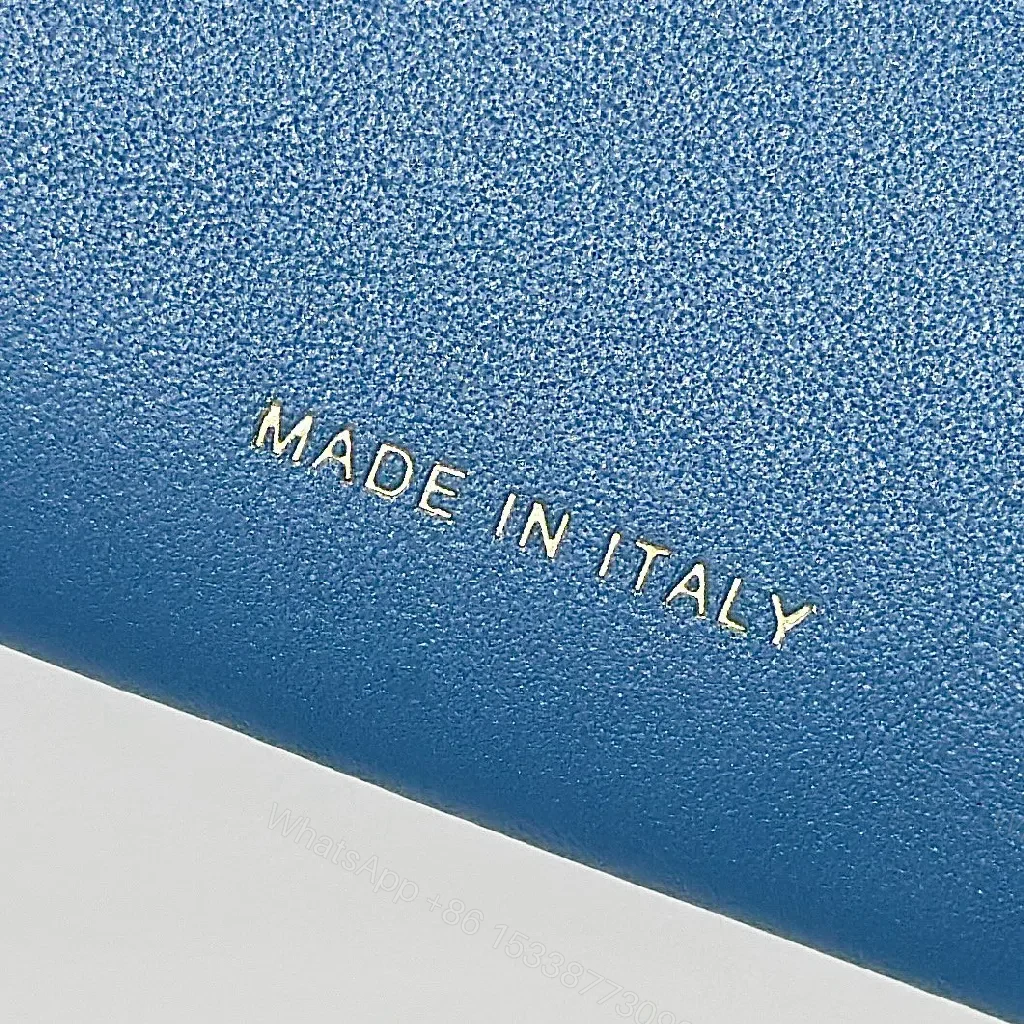 View 7 of Blue Monogram Tote: Structured Everyday Luxury