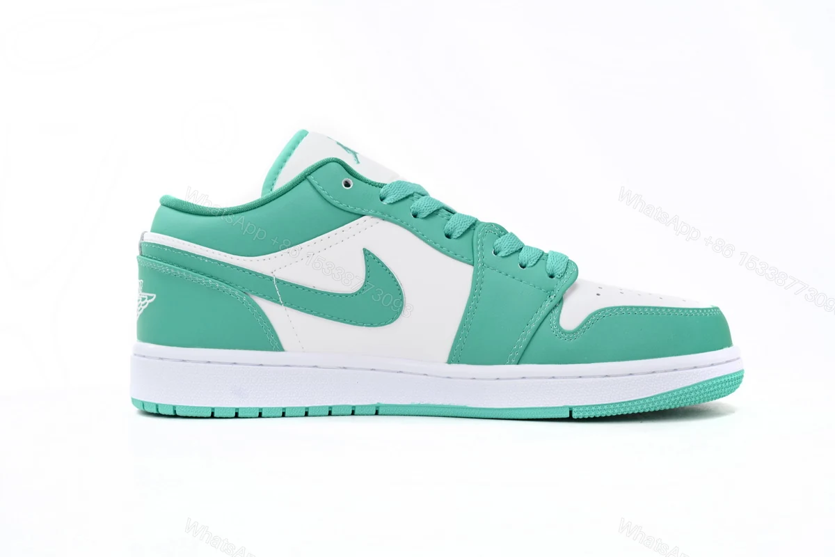 View 2 of Air Jordan aj1 Low Vintage White Green DC0774-132
