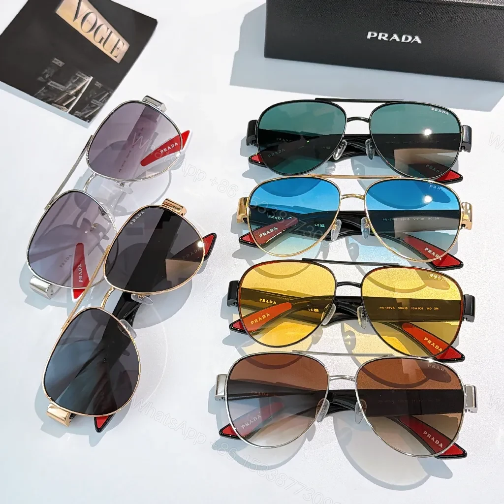 View 8 of Bold Classic Aviator Sunglasses - Green Polarized Lenses